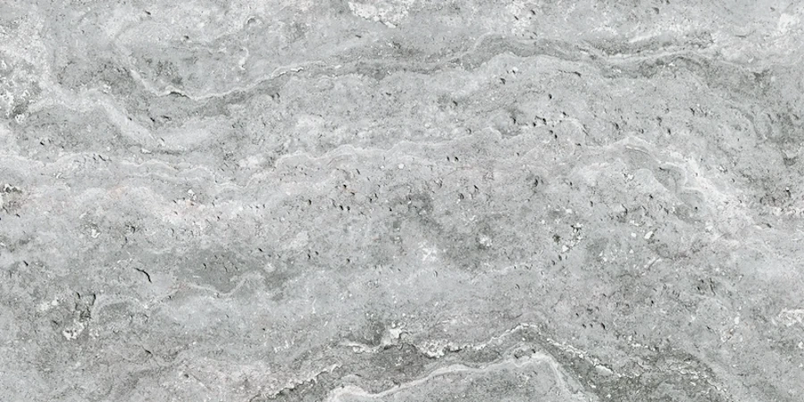 Гибкая керамика PHOMI - Rome Travertine Andes Grey 1200х600